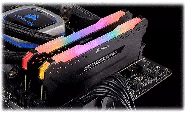 رم کورسیر VENGEANCE RGB PRO 32GB 16GBx2 3200MHz CL16