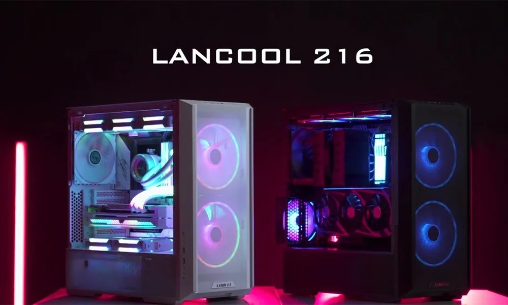کیس گیمینگ لیان لی LANCOOL 216 RGB White