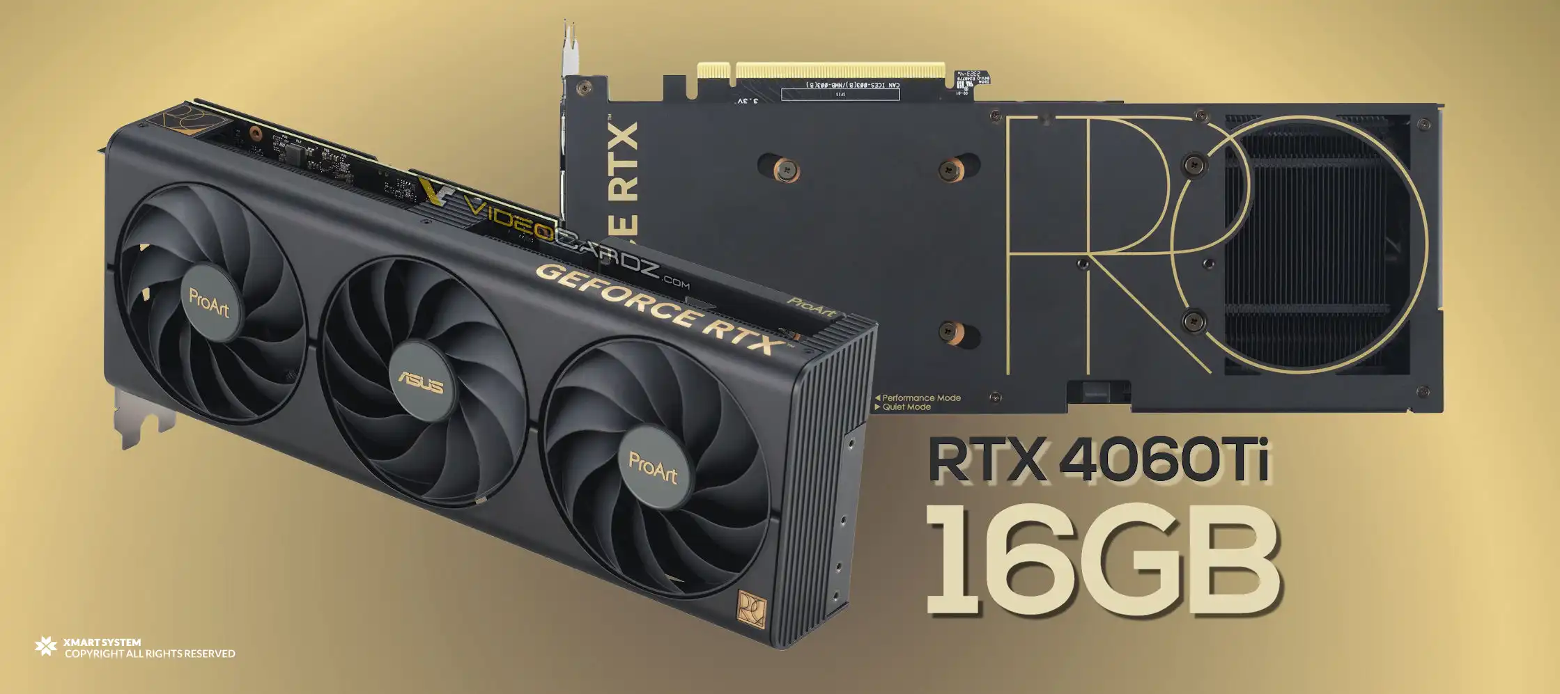 کارت گرافیک ایسوس مدل PROART RTX 4060 Ti OC 16GB