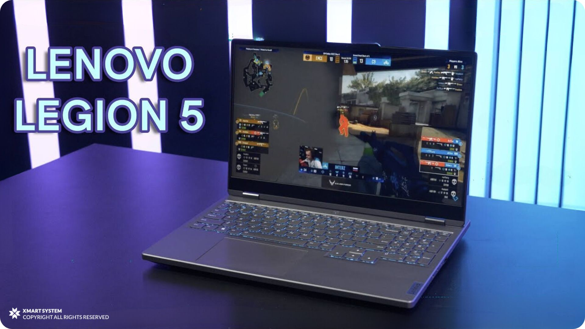 لپ تاپ لنوو مدل LENOVO Legion 5 i7 14650HX 16GB 1TB RTX4050