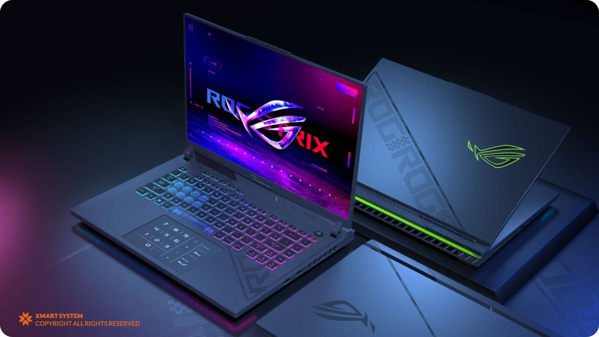 لپ‌ تاپ ایسوس مدل ASUS ROG Strix G18 G814JI i7 13650HX 16GB 2TB RTX 4070 8GB