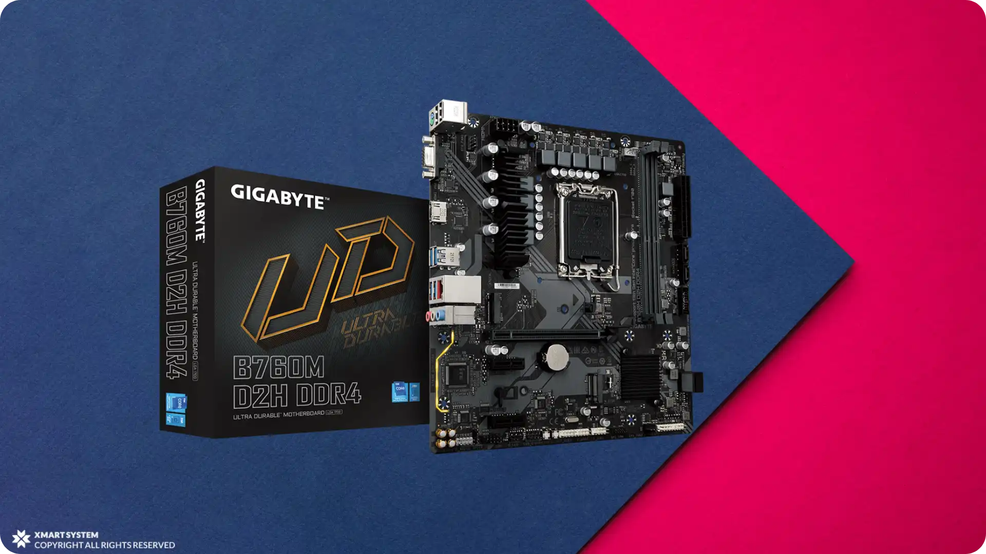 مادربرد گیگابایت مدل GIGABYTE B760M D2H DDR4