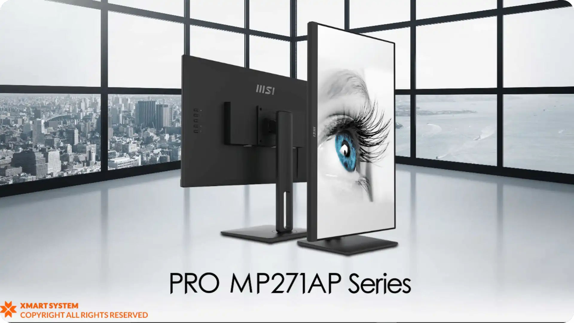 مانیتور ام اس آی 27 اینچ مدل MSI Modern MP271AP